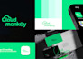 do modern minimalist tech startup crypto security app  technology logo design